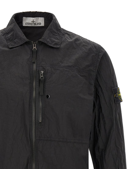 Stone Island Black Polyamide Blouse