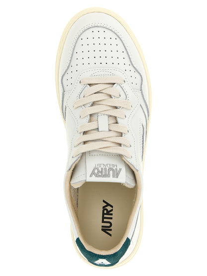 Autry Bicolor Cowhide Low Top Sneakers