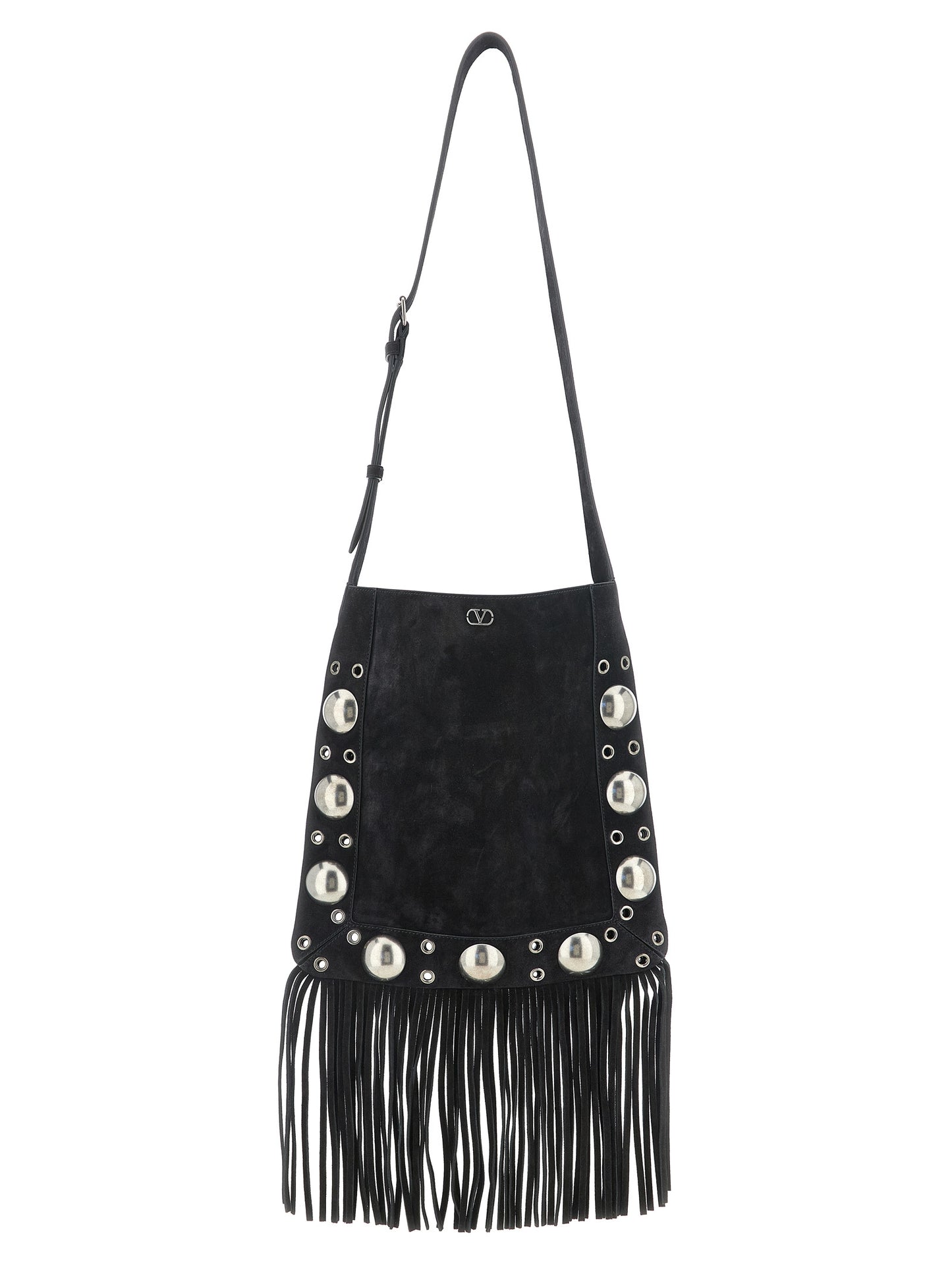 Valentino Garavani Black Calfskin Shoulder Bag