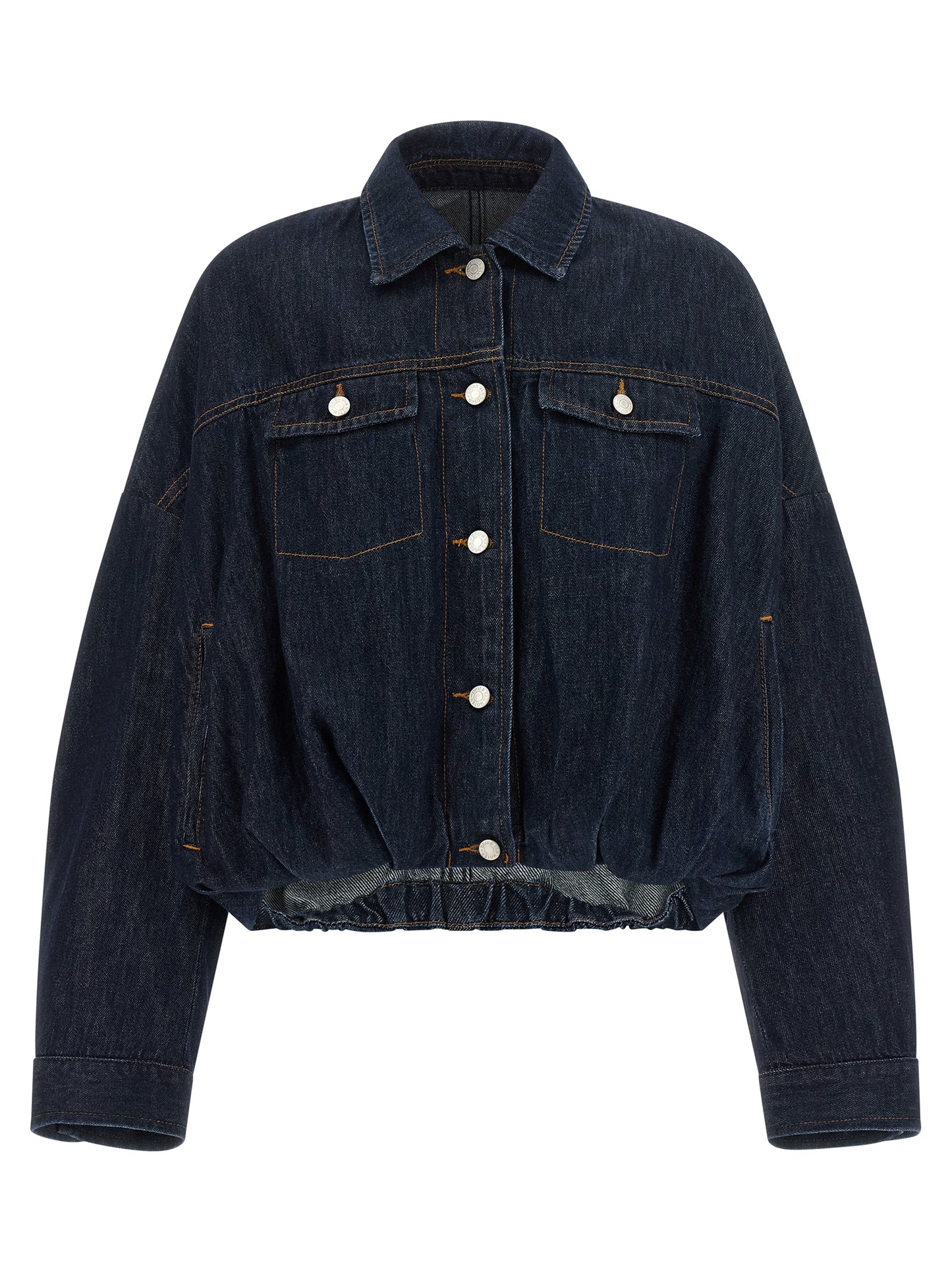 Dries Van Noten Blue Cotton Denim Jacket