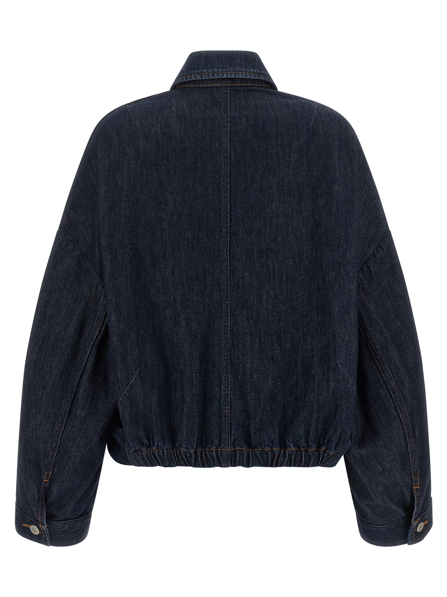 Dries Van Noten Blue Cotton Denim Jacket