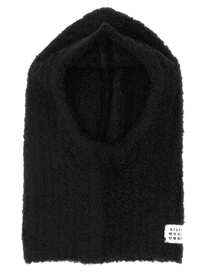 MM6 Maison Margiela Black Marabou Hat