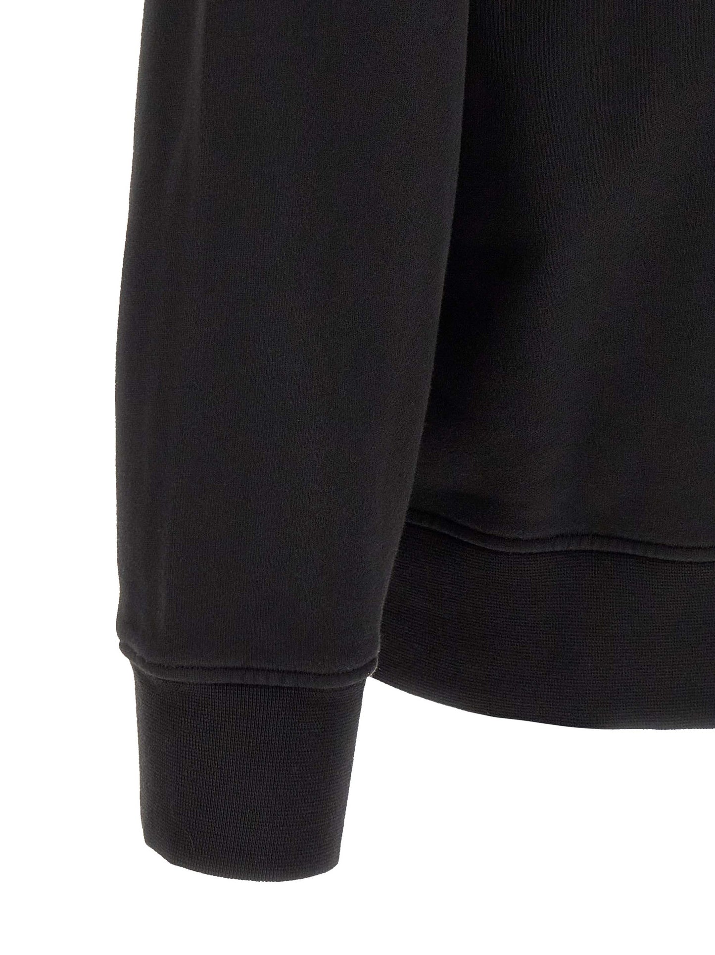 Stone Island Black Cotton Sweatshirt