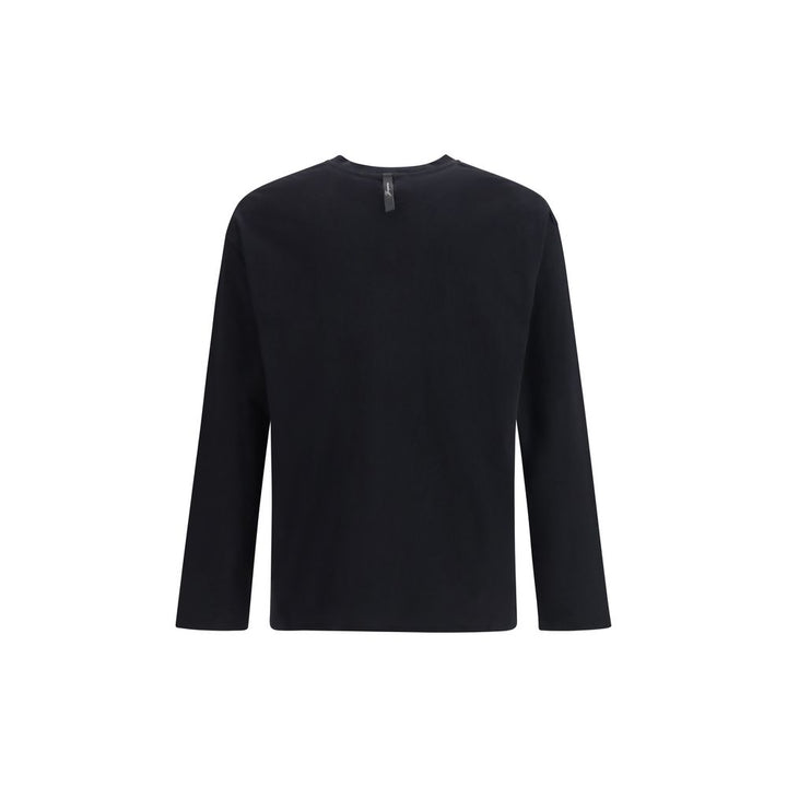 Jacquemus Black Cotton Long Sleeve T-Shirt