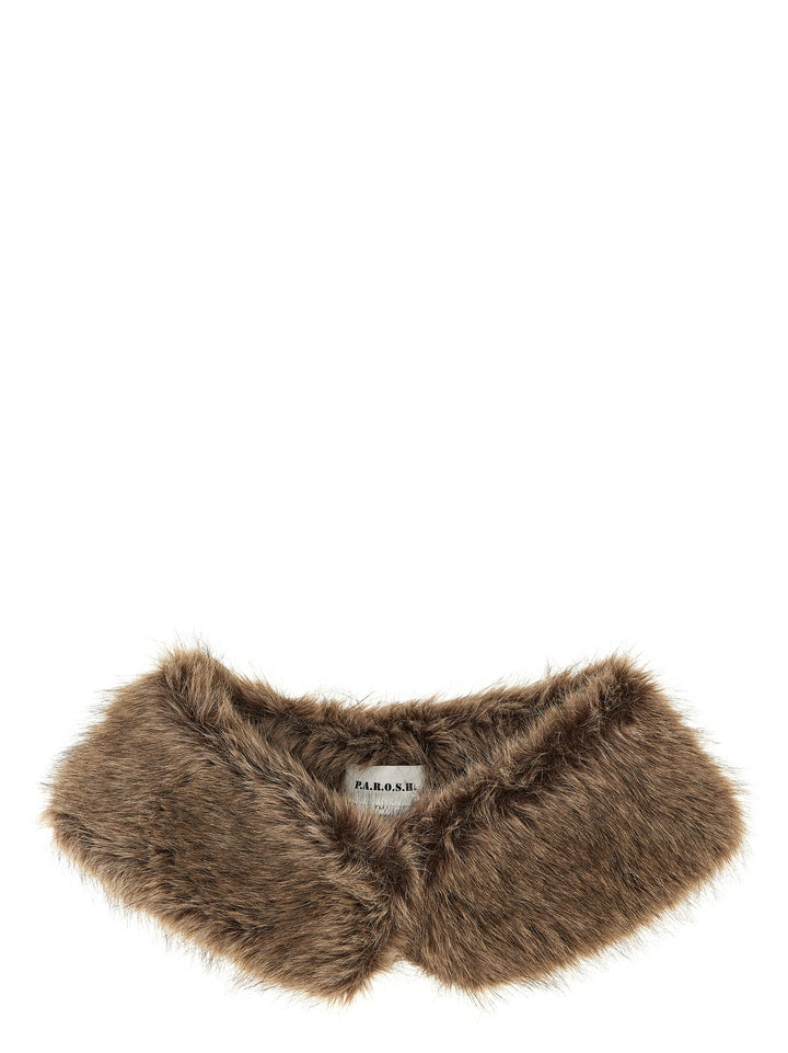 P.A.R.O.S.H. Brown Polyester Other Accessories