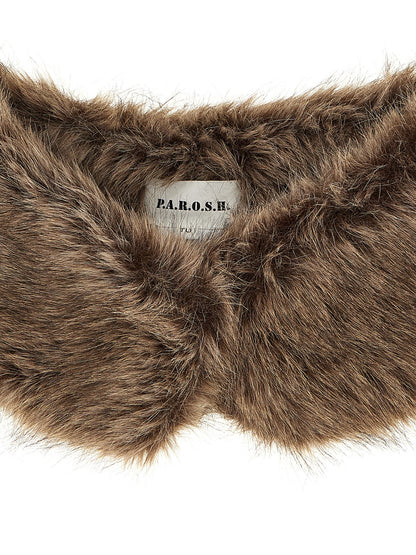 P.A.R.O.S.H. Brown Polyester Other Accessories