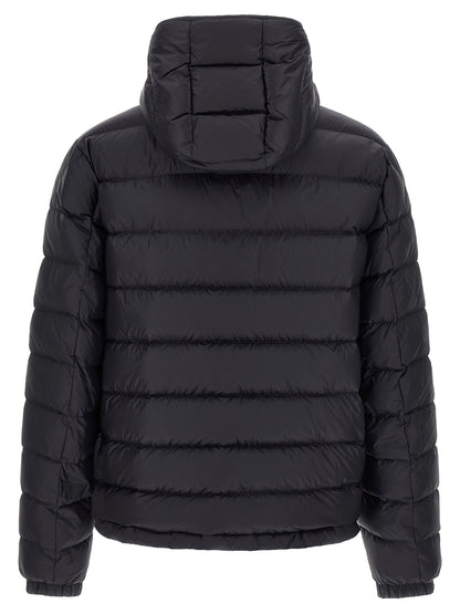 Moncler Blue Polyamide Full-Length Jacket