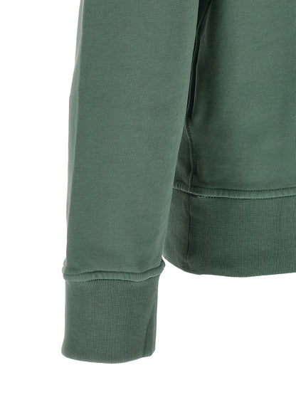 Stone Island Bicolor Cotton Sweatshirt
