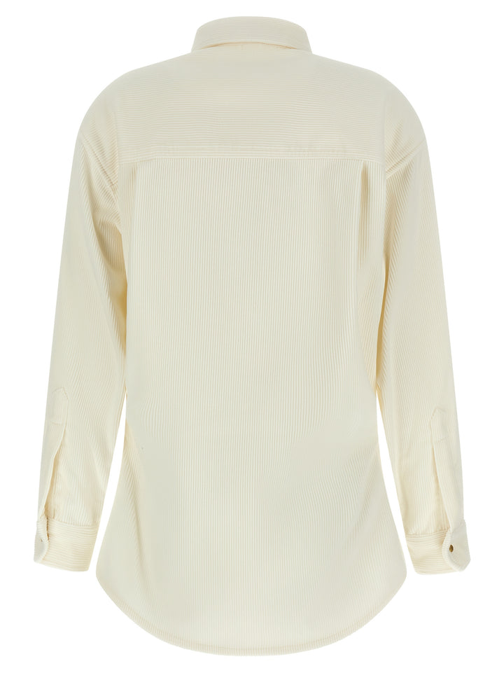 Darkpark White Cotton Blouse