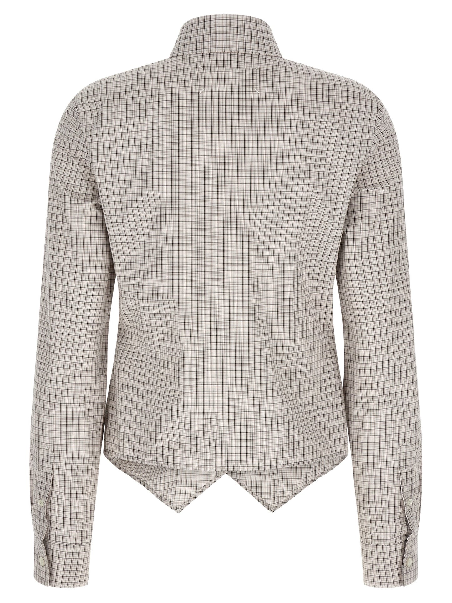 Maison Margiela Beige Cotton Blouse