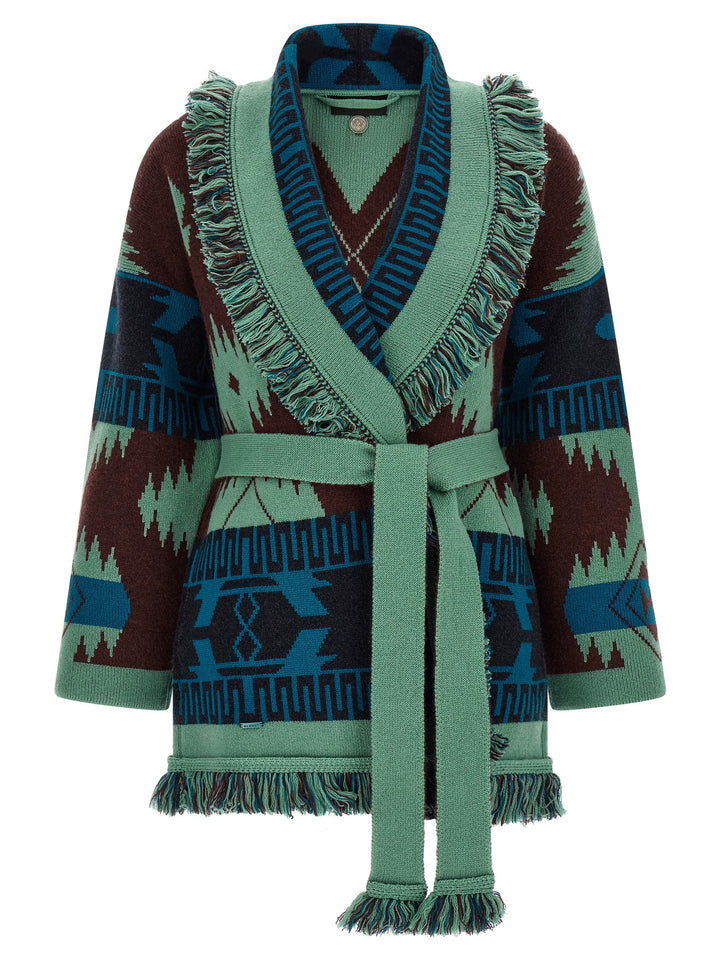 Alanui Multicolor Cashmere Cardigan