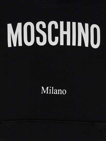 Moschino Black Cotton Sweatshirt