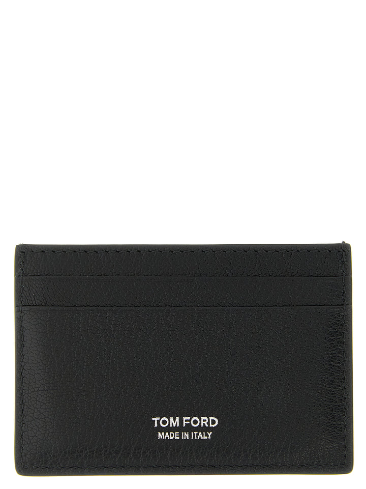 Tom Ford Black Goatskin Cardholder
