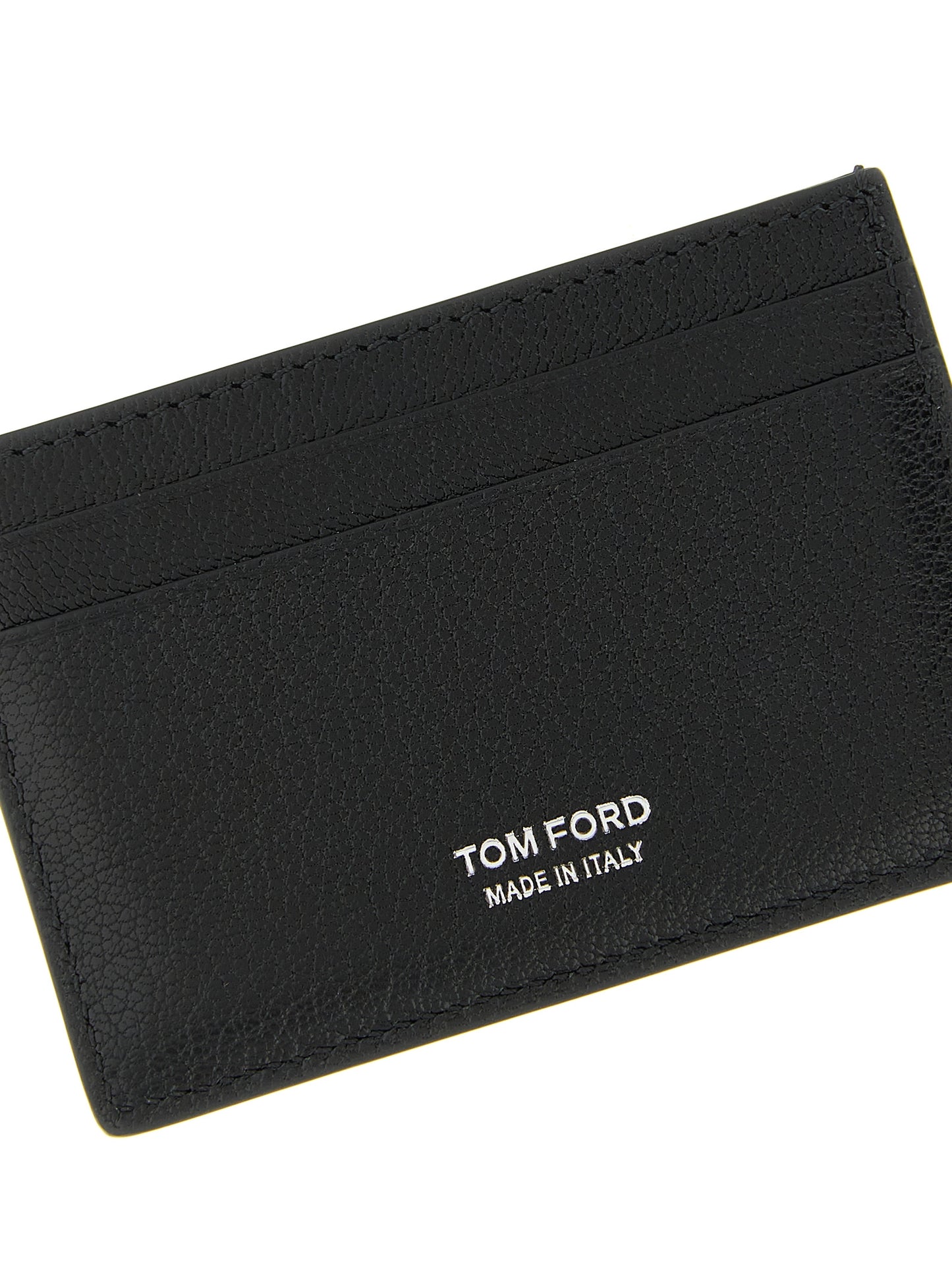 Tom Ford Black Goatskin Cardholder