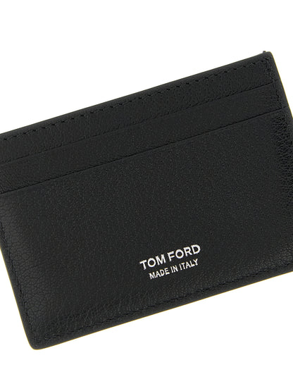 Tom Ford Black Goatskin Cardholder