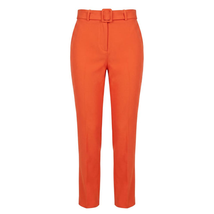 Trussardi Orange Viscose Women Pants