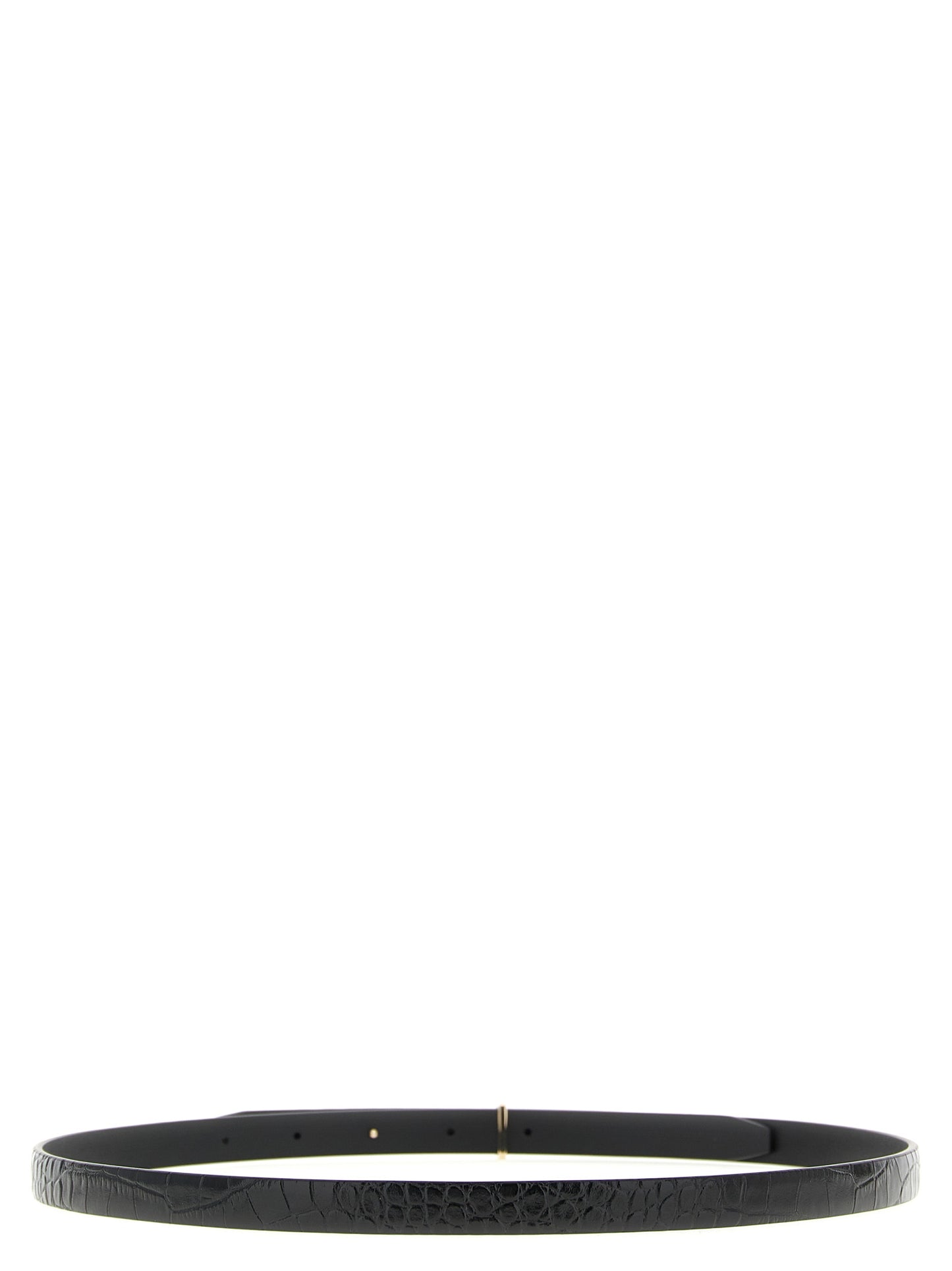 Tom Ford Black Calfskin Regular Belt