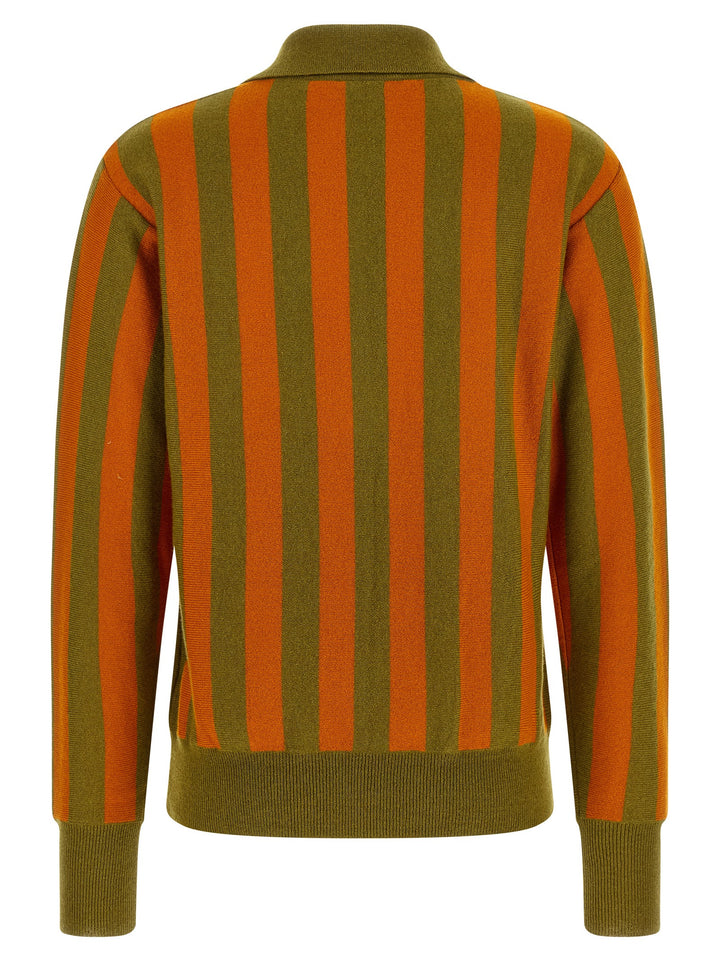Alberto Biani Multicolor Cashmere Polo Shirt