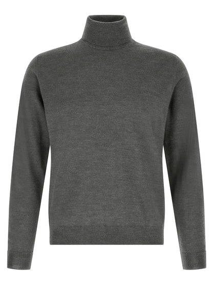 ZANONE Gray Virgin Wool Cardigan