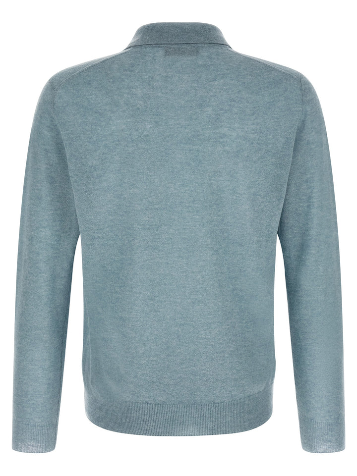 ZANONE Blue Cashmere Cardigan