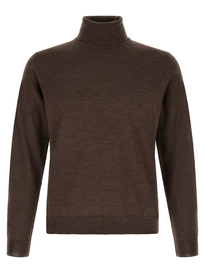 ZANONE Brown Virgin Wool Cardigan