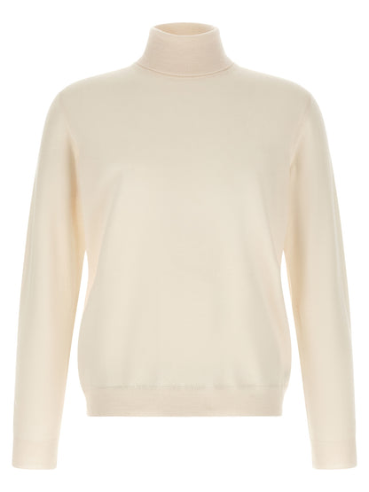ZANONE White Virgin Wool Cardigan