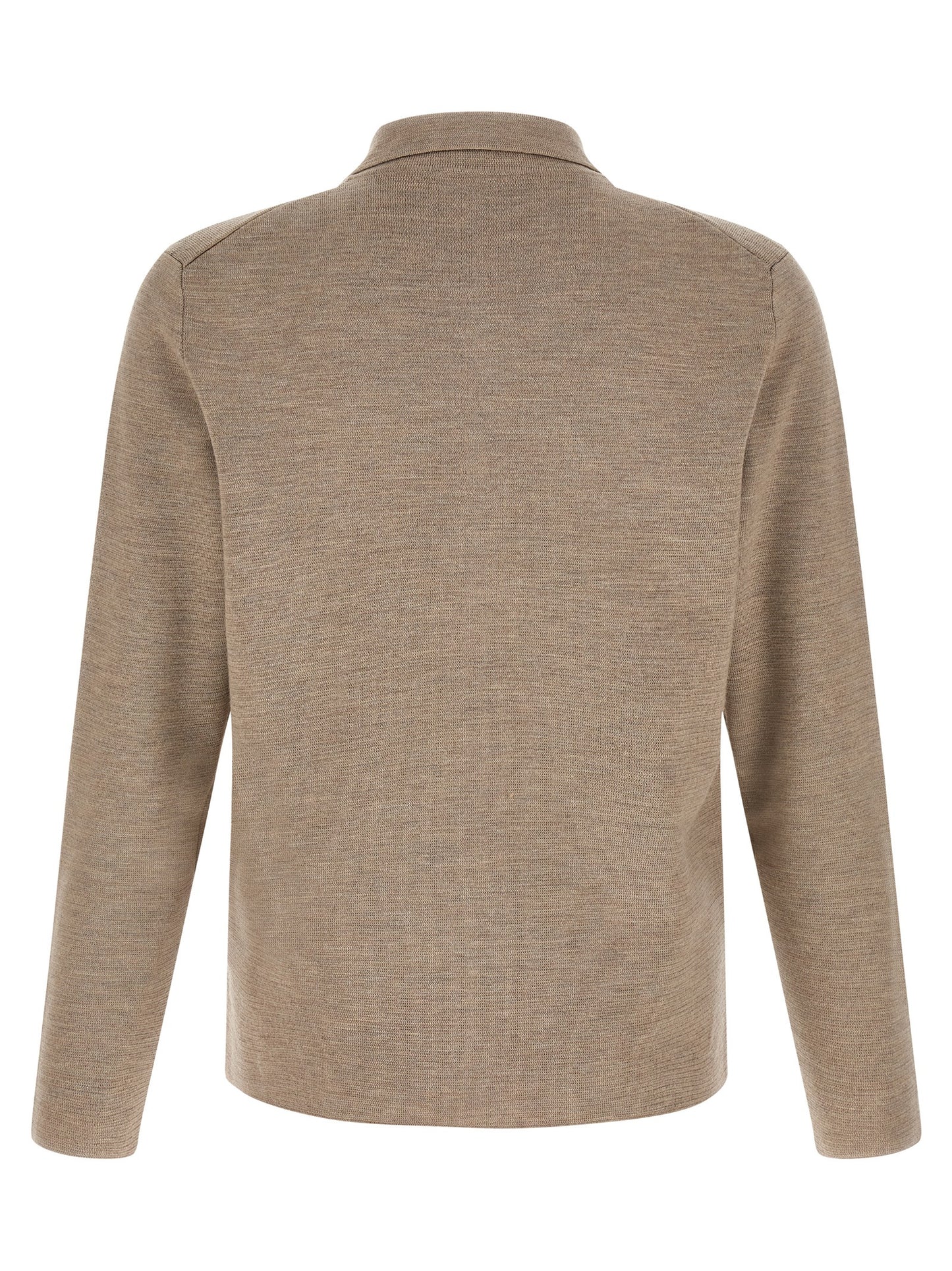 ZANONE Beige Virgin Wool Cardigan