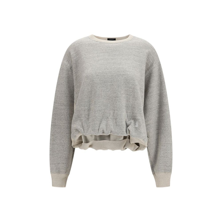 R13 Gray Cotton Sweatshirt