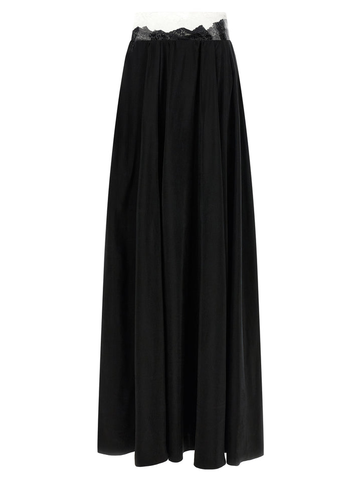 Maison Margiela Black Copper Mini Skirt