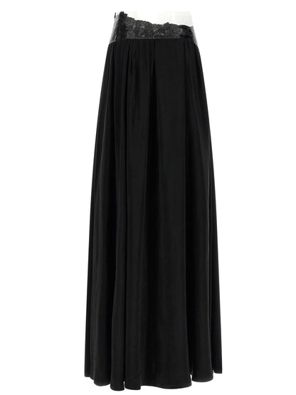 Maison Margiela Black Copper Mini Skirt