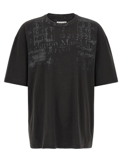 Maison Margiela Black Cotton T-Shirt