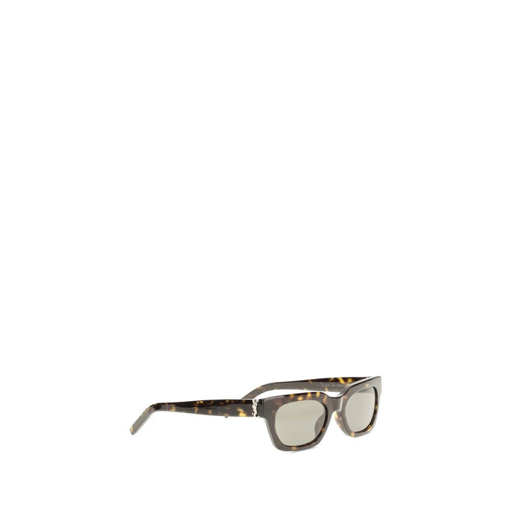 Saint Laurent Brown Acetate Sunglasses