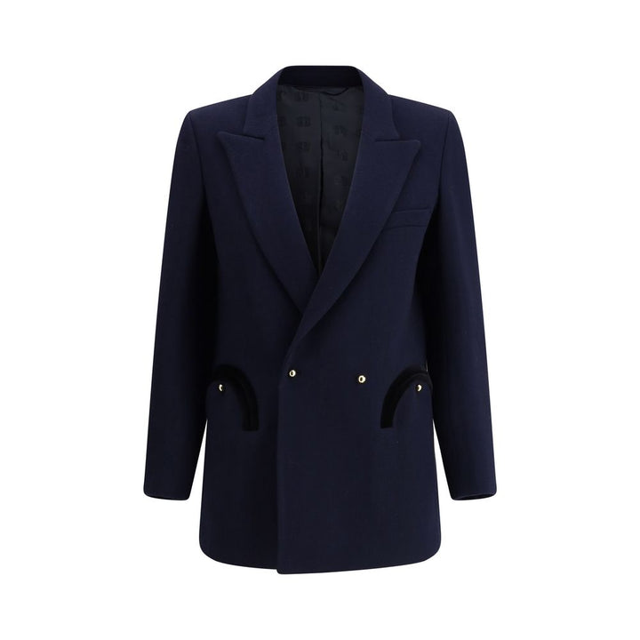 Blazé Milano Blue Wool Oves Aries Blazer
