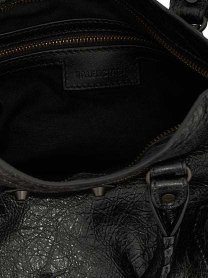 Balenciaga Black Lamb Leather Handbag