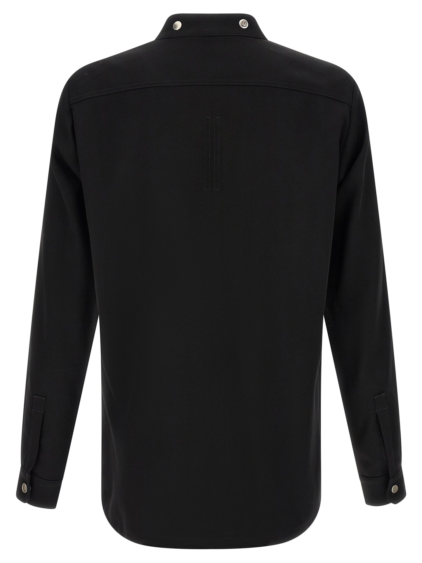 Rick Owens Black Cotton Blouse