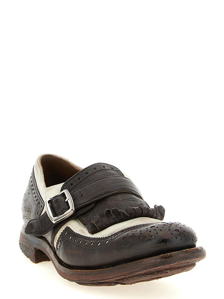 Church's Brown Calfskin Oxfords And Derbies