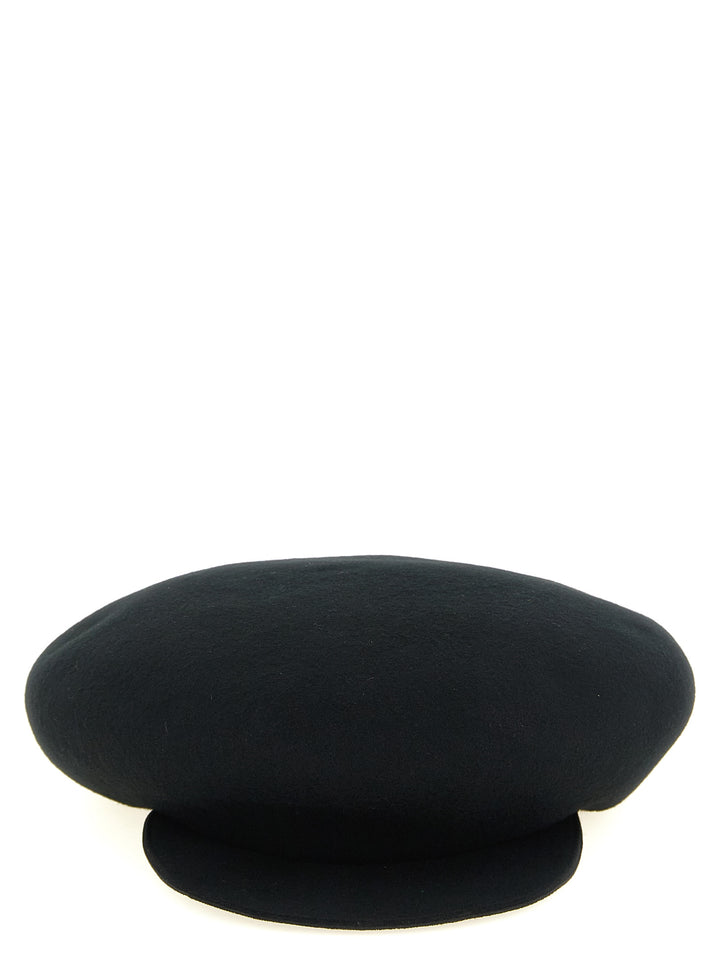 Yohji Yamamoto Black Polyethylene Cap (Baseball Hat)