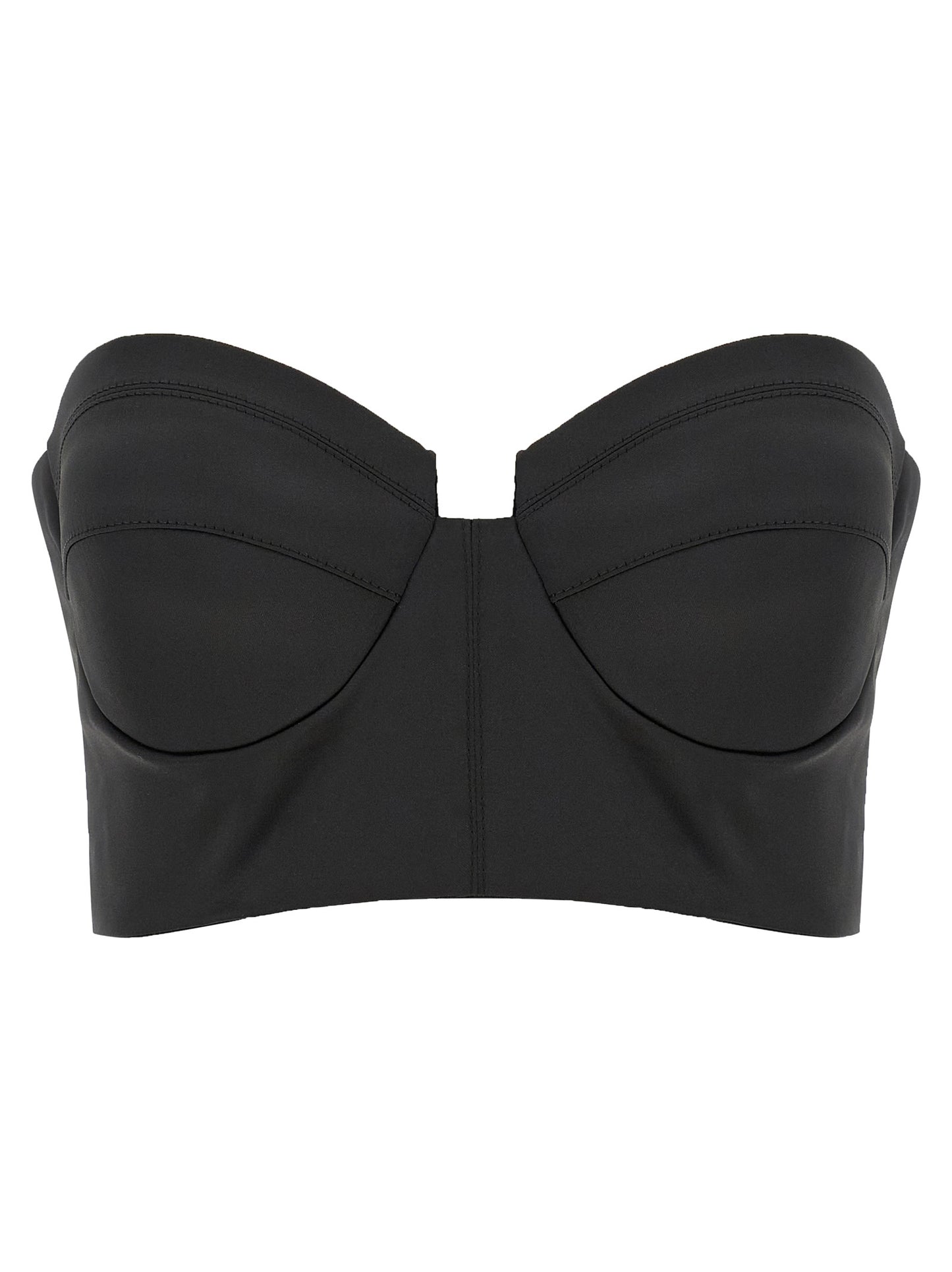 Elisabetta Franchi Black Polyester Tank Tops