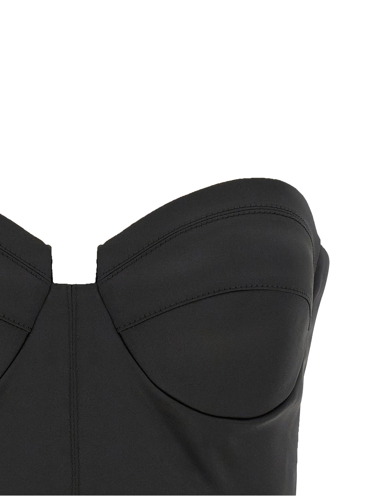 Elisabetta Franchi Black Polyester Tank Tops