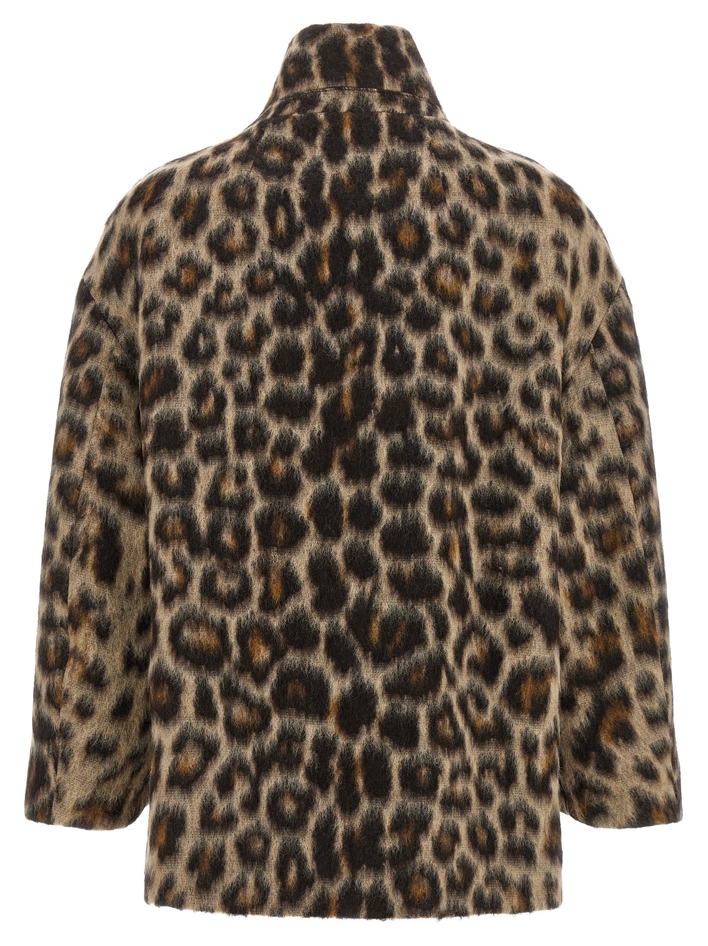Alberto Biani Beige Wool Coat