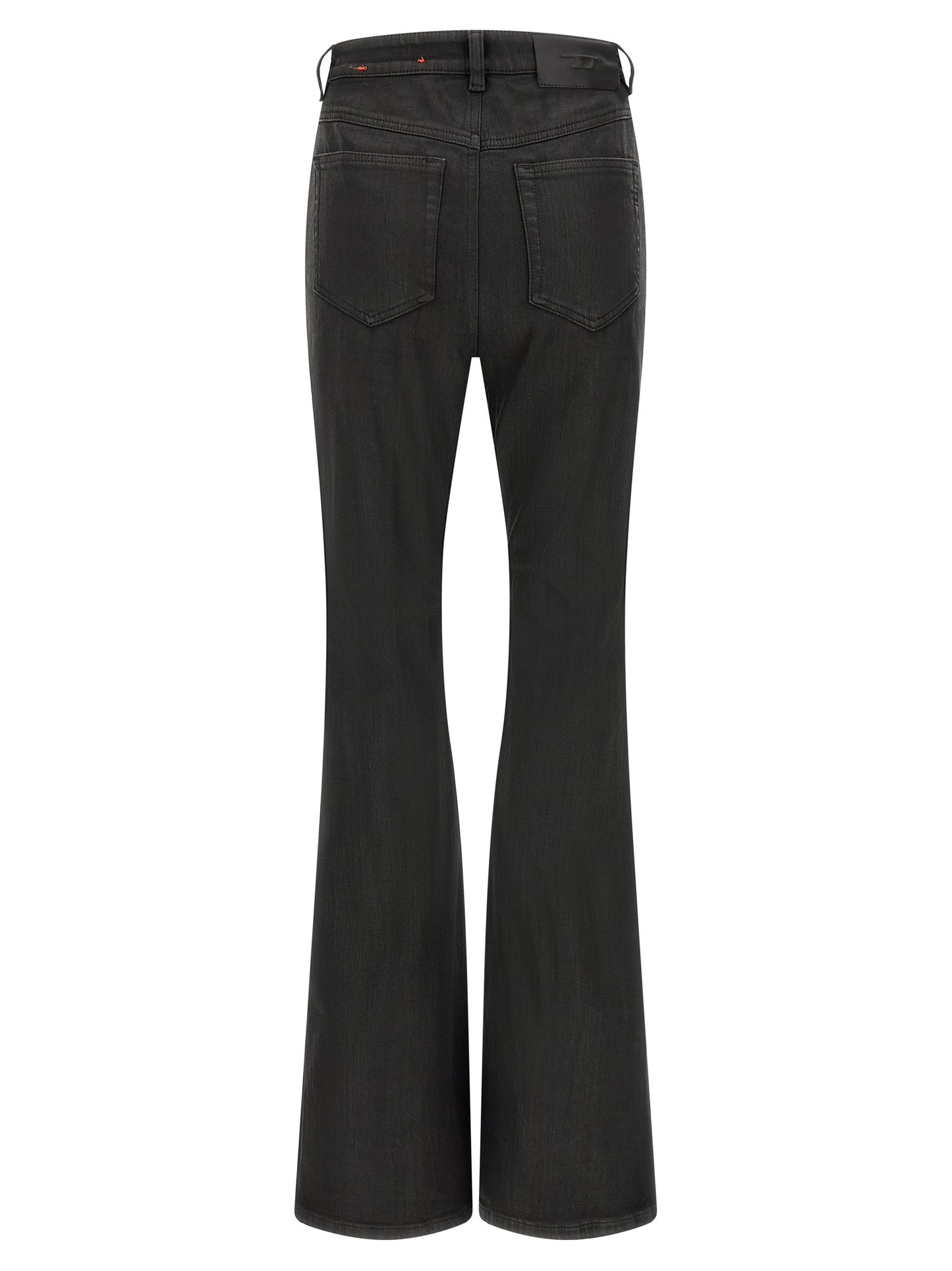 Diesel Black Cotton Slim Fit Jeans