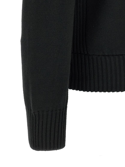 Moncler Black Polyester Cardigan