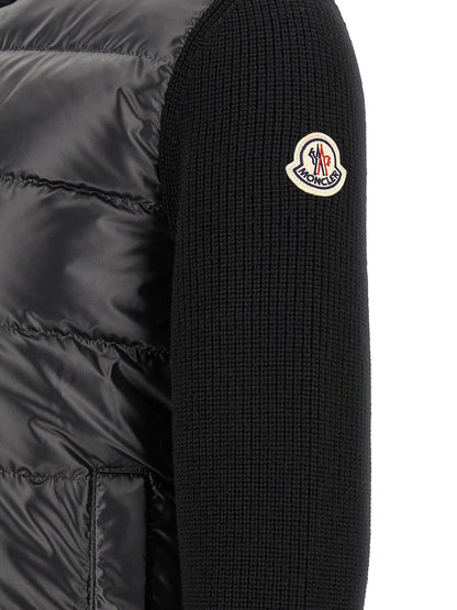 Moncler Black Polyester Cardigan
