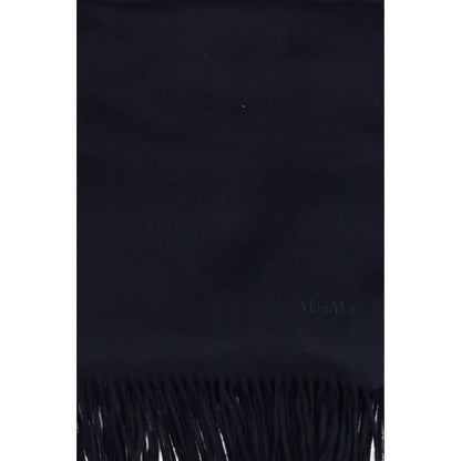 Max Mara Blue Cashmere Scarf