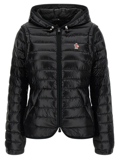 Moncler Grenoble Black Polyamide Shell Jacket