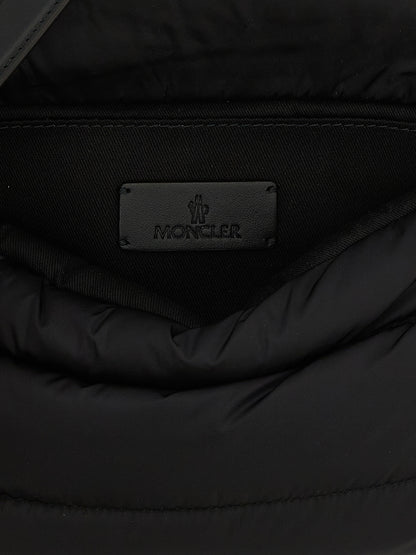 Moncler Black Polyamide Shoulder Bag