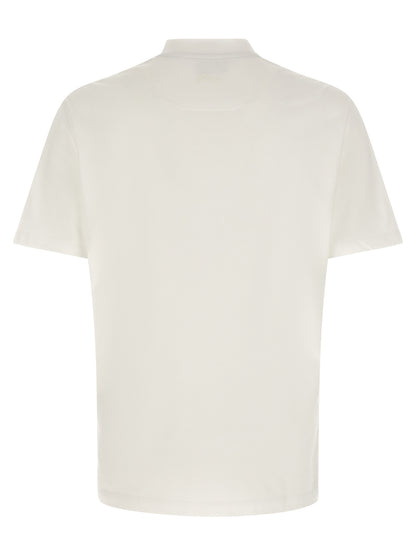 Brioni White Cotton T-Shirt