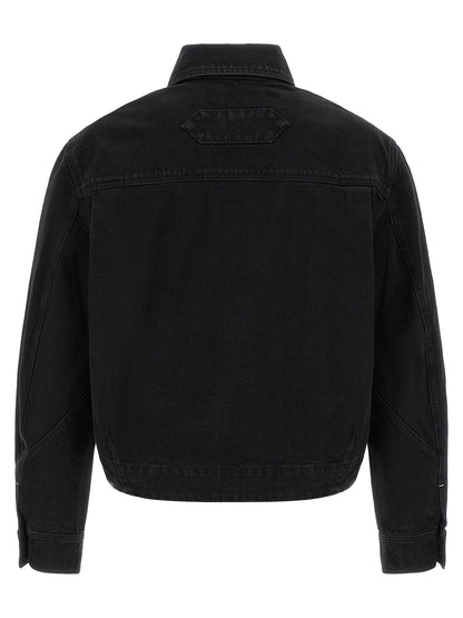 Jacquemus Black Cotton Denim Jacket
