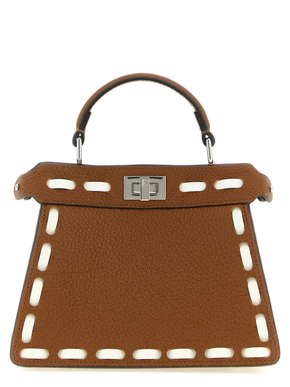 Fendi Brown Calfskin Handbag