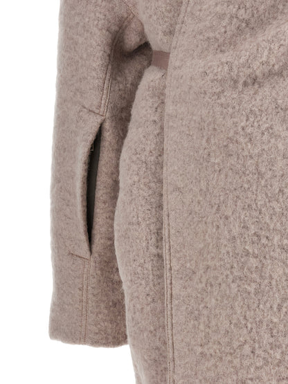Rick Owens Multicolor Marabou Coat